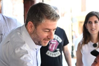 Ο Νίκος Ανδρουλάκης στη Λήμνο
