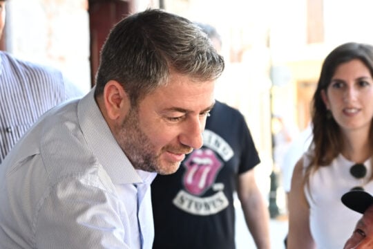 Ο Νίκος Ανδρουλάκης στη Λήμνο