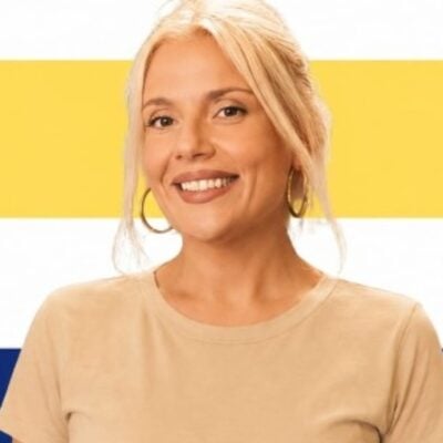 Η Εύα Ρέντζου, αναπληρώτρια τομεάρχισσα Πολιτισμού της ΕΛΑΣ