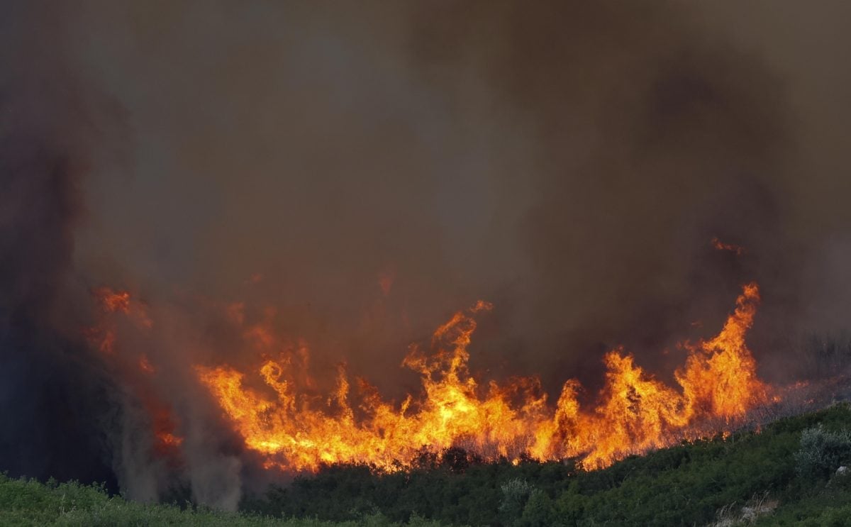Φωτιά στους Γιαννάδες Κέρκυρας –  Μεγάλη κινητοποίηση της Πυροσβεστικής