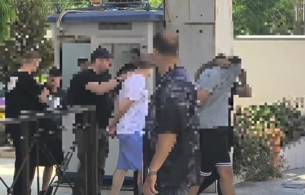 Οπαδοί Παναθηναϊκού στη Γαδά / Orange Press Agency