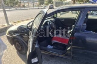 Το ΙΧ που βρέθηκε νεκρή η 61χρονη στο Ηράκλειο / neakriti.gr