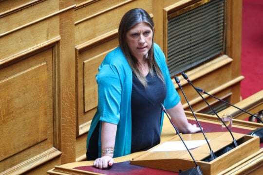 Η απάντηση Κωνσταντοπούλου σε Κυριαζίδη: «Επίθεση ακραία και κανιβαλική » – Το ευχαριστώ στη Μενδώνη [βίντεο]