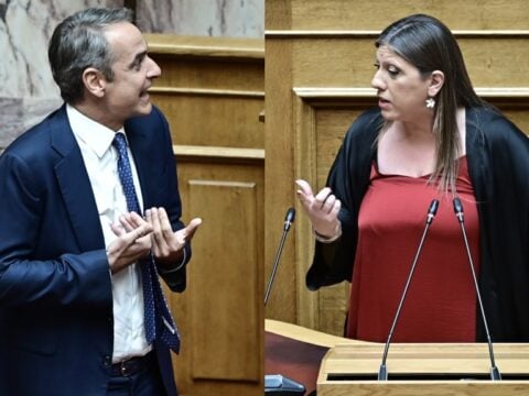 Σφοδρή σύγκρουση Μητσοτάκη – Κωνσταντοπούλου στη Βουλή: «Είστε σε οίστρο» – «Είστε ακραίος σεξιστής»