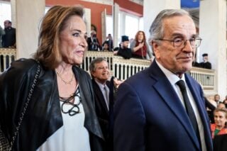 Η Ντόρα Μπακογιάννη και ο Αντώνης Σαμαράς / EUROKINISSI