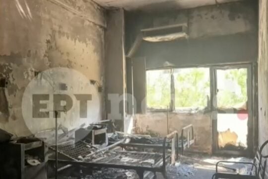 Από τη φωτιά στο Σισμανόγλειο νοσοκομείο / Ertnews / Glomex