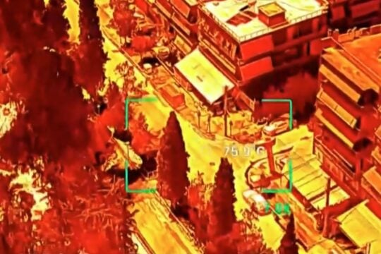 Υψηλές θερμοκρασίες από θερμική κάμερα / Glomex / ΕΡΤ