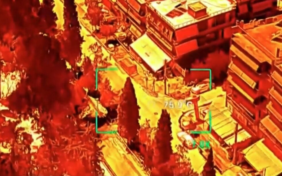 Υψηλές θερμοκρασίες από θερμική κάμερα / Glomex / ΕΡΤ