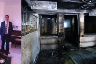 Ο Παναγιώτης Νέστορας, ο σύζυγος της Βάγιας που έχασε τη ζωή της από τη δολοφονική επίθεση με γκαζάκια στη Θεσσαλονίκη / EUROKINISSI / Facebook