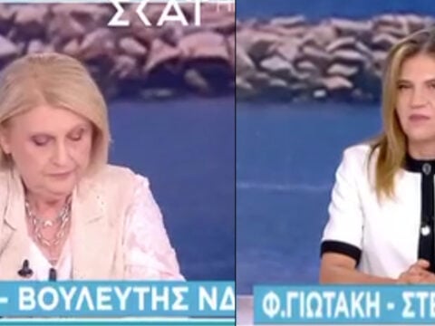 Καβγάς on air ανάμεσα σε Βούλτεψη και Γιωτάκη: «Είστε άσχετη των ασχέτων» – «Έχει καταλάβει ο τηλεθεατής»