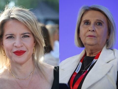 Η Μαριλίζα Αντωνοπούλου και η Σοφία Βούλτεψη / EUROKINISSI / Facebook