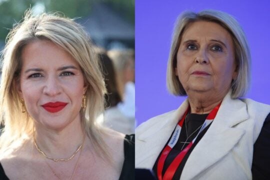 Η Μαριλίζα Αντωνοπούλου και η Σοφία Βούλτεψη / EUROKINISSI / Facebook