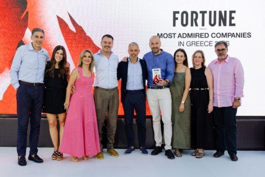 Η Πλαίσιο Computers στην 6η θέση των Most Admired Companies 2026
