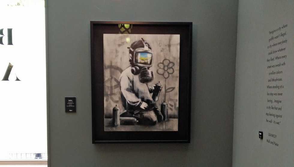 Banksy: ένας ακτιβιστής αντάρτης πόλης