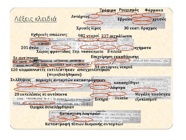 Στο φως άγνωστα αρχεία του γερμανικού στρατού κατοχής