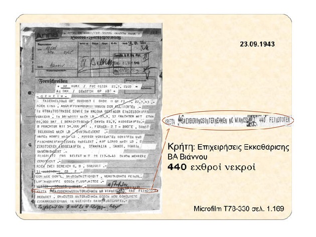 Στο φως άγνωστα αρχεία του γερμανικού στρατού κατοχής