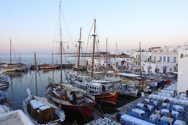 Θαλασσινό πανηγύρι στην Πάρο