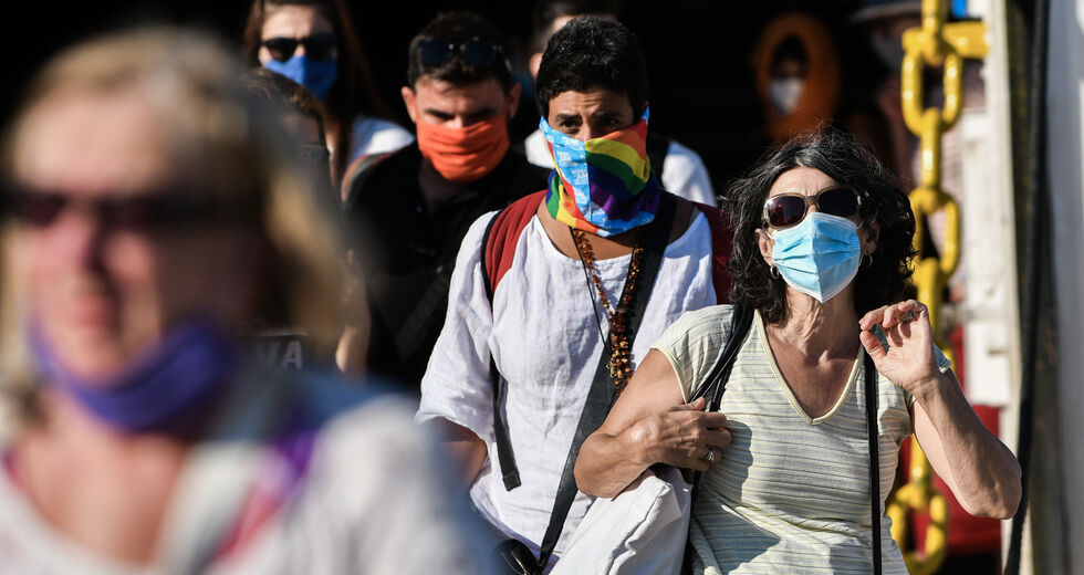 Η διασπορά στην κόκκινη γραμμή