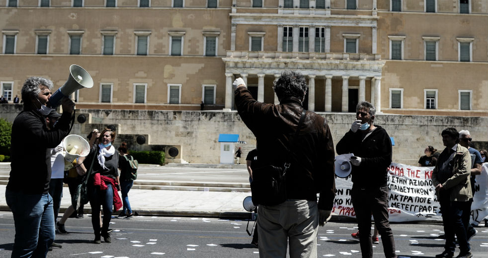 Φωτορεπορτάζ από τις διαδηλώσεις για την Πρωτομαγιά σε όλη την Ελλάδα