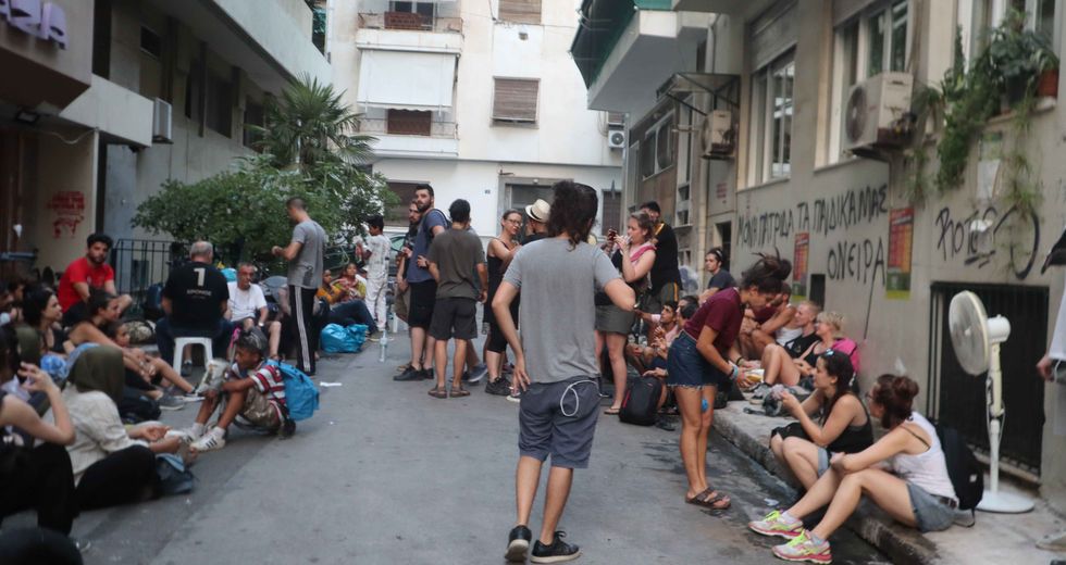 Εκκενώθηκε η κατάληψη στο ξενοδοχείο City Plaza