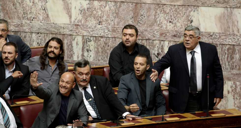 Η μαύρη δύση της Χρυσής Αυγής