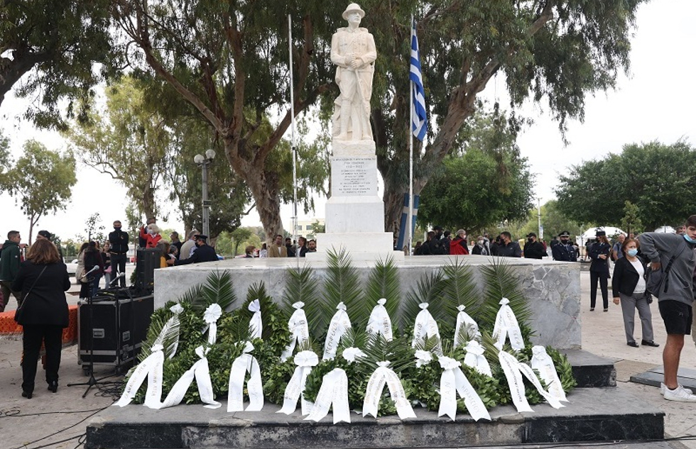 Με παρελάσεις και μέτρα τιμήθηκε στην Κρήτη η επέτειος της 28ης Οκτωβρίου