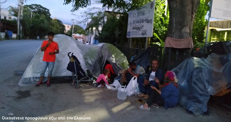 Ασφυξία στη δομή του Ελαιώνα