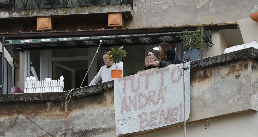 «Όλα θα πάνε καλά» επιμένουν οι Ιταλοί [ Φωτογραφίες ]