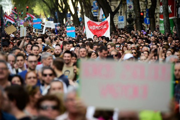 Μεγάλη διαμαρτυρία για νέες εκλογές στην Ουγγαρία