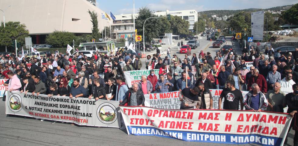 Ενάντια στο ξεκλήρισμα της αγροτιάς διαδήλωσαν στην «Agrotica»