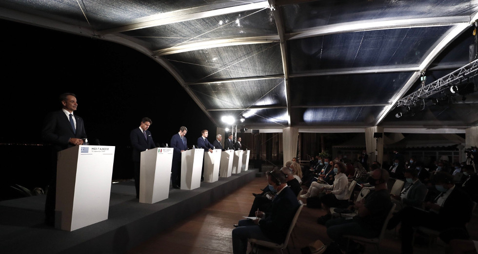 MED7: Στήριξη σε Ελλάδα-Κύπρο, προειδοποιήσεις προς Τουρκία