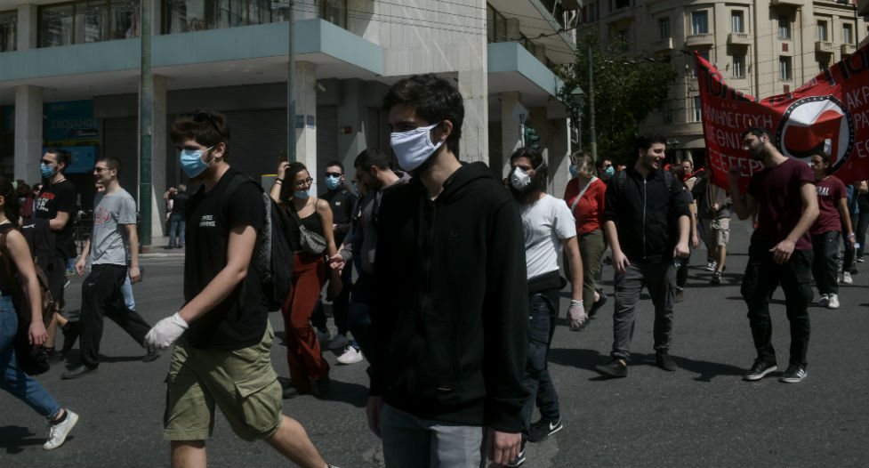 Φωτορεπορτάζ από τις διαδηλώσεις για την Πρωτομαγιά σε όλη την Ελλάδα