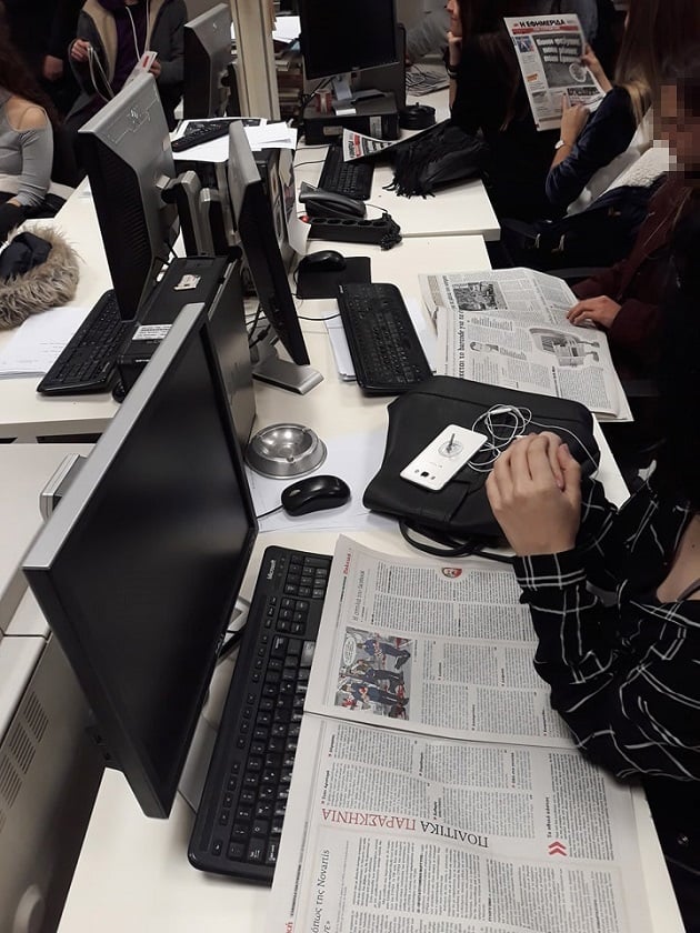 Μια πολύ ωραία συζήτηση με το 5ο Λύκειο Νέας Σμύρνης