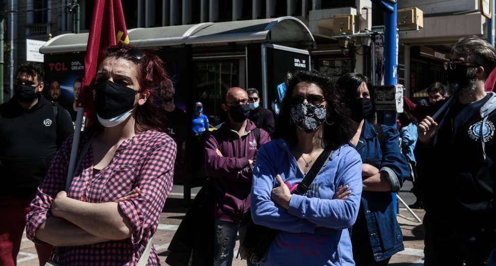 Πορεία στο υπ. Εργασίας από εργαζόμενους σε επισιτισμό – τουρισμό