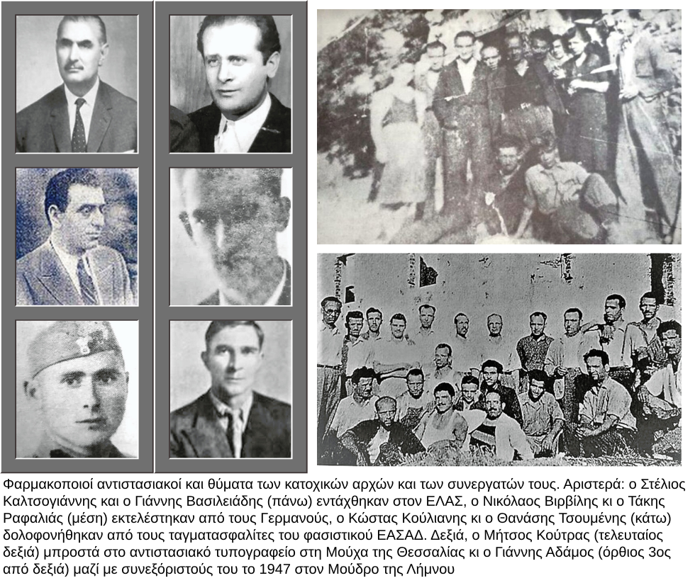 Οι φαρμακοποιοί στην Αντίσταση