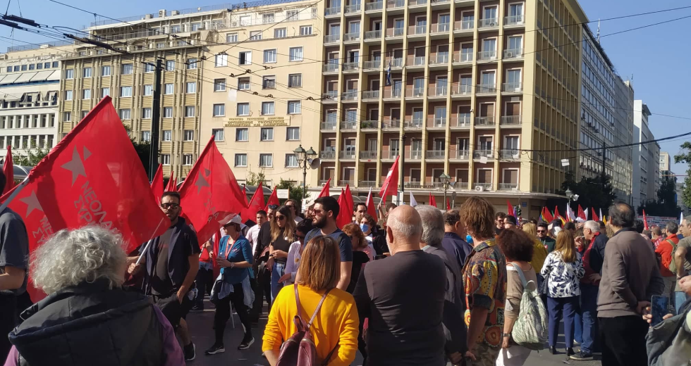 Βροντερό παρών στην παλλαϊκή κινητοποίηση κατά της ακρίβειας