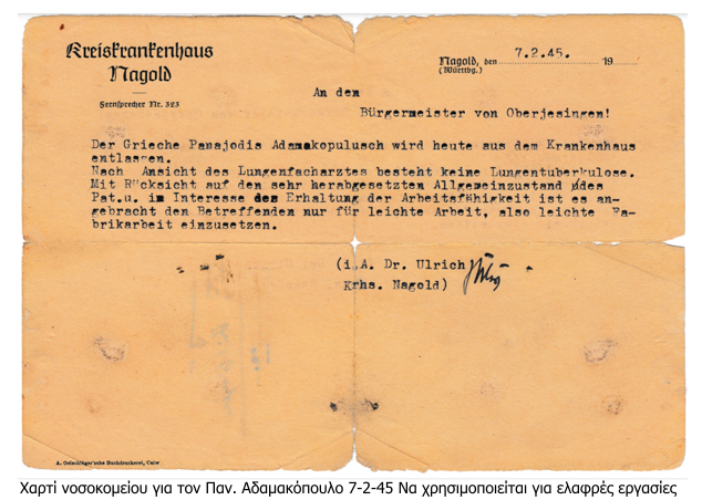 Οι όμηροι των ναζί υπό διωγμό στην ελεύθερη Ελλάδα