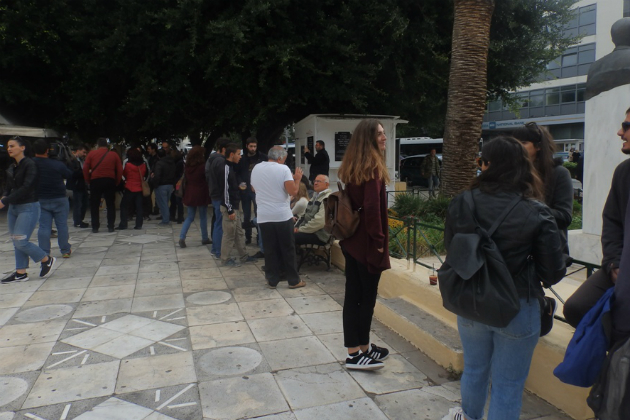 Μικρή συμμετοχή στις διαδηλώσεις σε Ηράκλειο και Χανιά