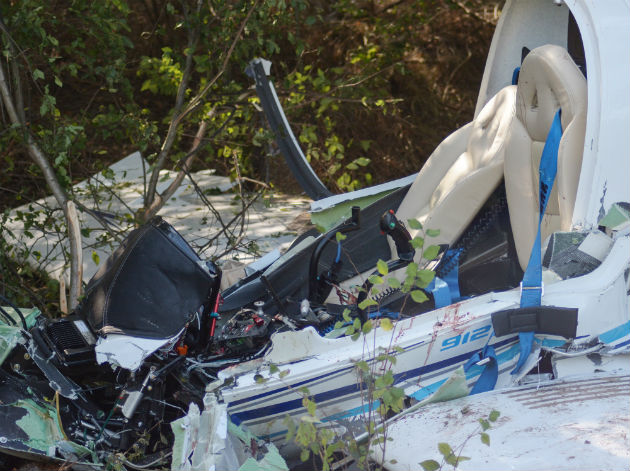 Νεκροί οι επιβάτες αεροσκάφους που έπεσε στη Λάρισα