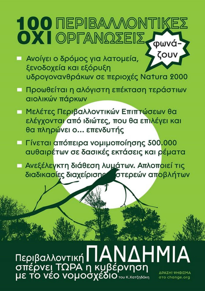«Πράσινη ανάπτυξη» σε μαύρο περιβάλλον