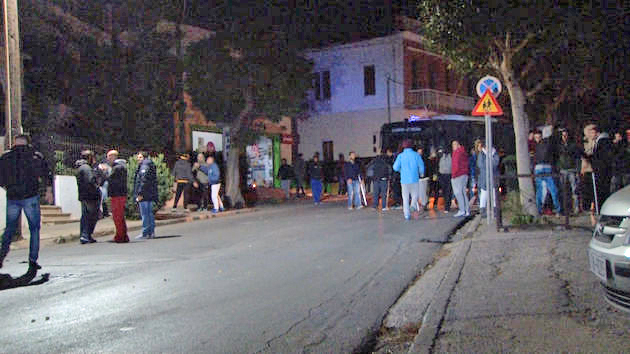 Η «νύχτα των πυροτεχνημάτων» στη Χίο