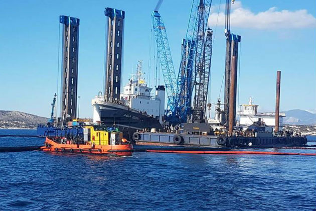 Ολοκληρώθηκε η ανέλκυση του «Αγία Ζώνη ΙΙ»