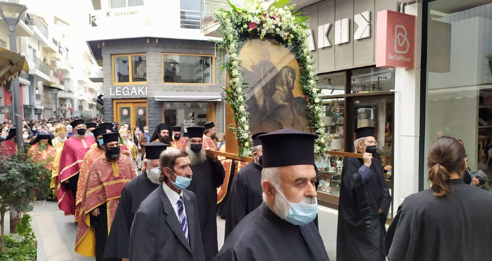 Τιμάται στο Ηράκλειο ο πολιούχος της πόλης, Άγιος Μηνάς