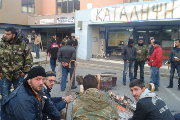 Καταλήψεις στις εφορίες και «απόβαση» στην Αθήνα