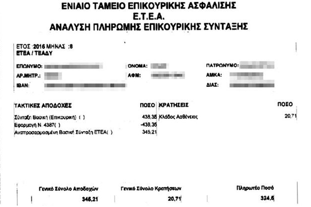 Παράνομο τσεκούρι στις επικουρικές