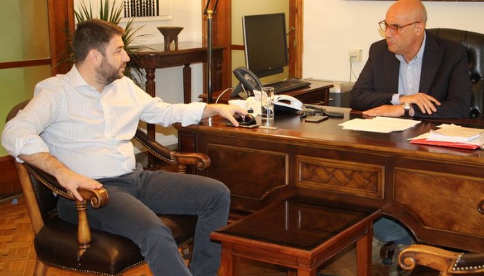 Στα Χανιά ο Νίκος Ανδρουλάκης