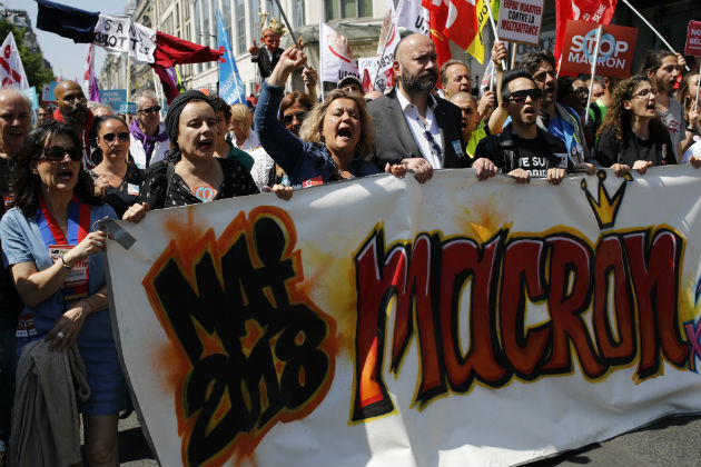 Ένα διαφορετικό… «Πάρτι για τον Μακρόν»