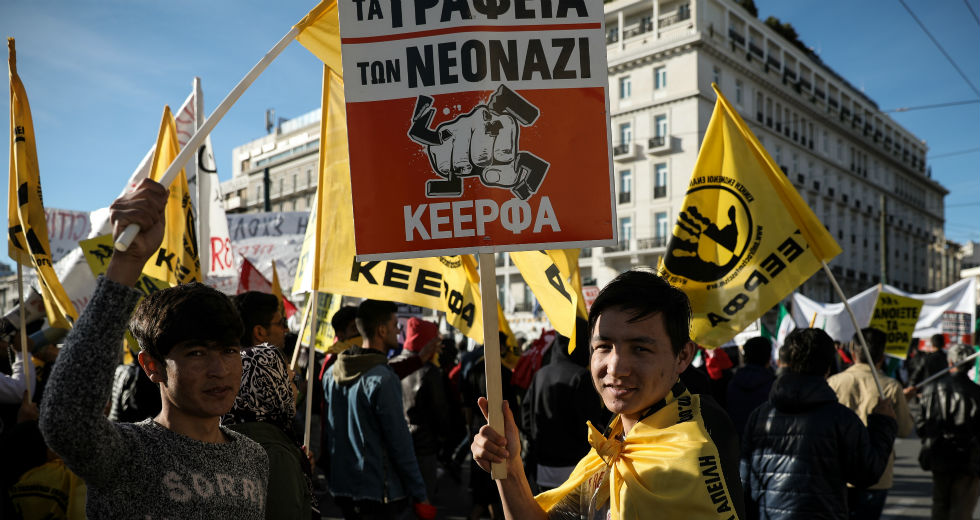 Μαζική συμμετοχή στο αντιρατσιστικό συλλαλητήριο