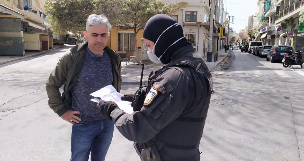 Σε ισχύ το μέτρο της απαγόρευσης κυκλοφορίας στο Ηράκλειο