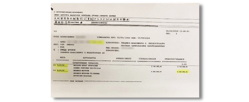 Επιβεβαίωσε ο Καλογρίτσας πως είχε τα λεφτά για την άδεια